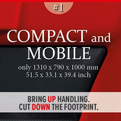 STAY WITH US TO DISCOVER THE LATEST ADDITION TO THE IWT FAMILY!  <br>CLUE #1: COMPACT DIMENSIONS AND FLEXIBLE DESIGN