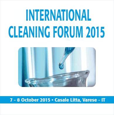 INTERNATIONAL CLEANING FORUM 2015